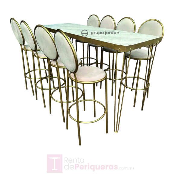 Periquera Marmol 6 prs blanca